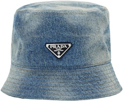 (Women) PRADA Minimalist Casual Fashion Bucket Hat Women’s Blue 1HC13712K1F0V3N (Women) PRADA Minimalist Casual Fashion Bucket Hat Women’s Blue 1HC13712K1F0V3N
