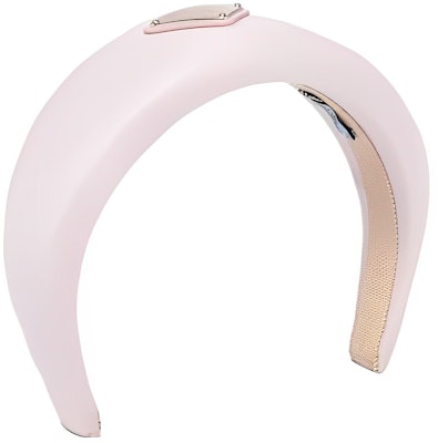 (W) 프라다 미니멀 편안한 여성용 핑크 나일론 헤어밴드. 1IH0162DMIF0E18 Lookbook (W) 프라다 미니멀 편안한 여성용 핑크 나일론 헤어밴드. 1IH0162DMIF0E18