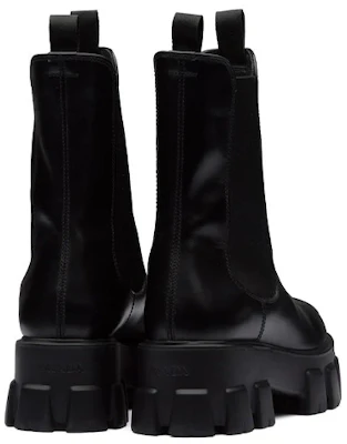 (W) Botines Prada Monolith 55mm de Cuero Negro Cepillado 1U749M_B4L_F0002_F_B055 Lookbook (W) Botines Prada Monolith 55mm de Cuero Negro Cepillado 1U749M_B4L_F0002_F_B055