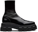 Order (W) Prada Monolith ''Bottes Mi-Mollet en Cuir Verni Noir'' 1U668M_3LBK_F0002_F_055