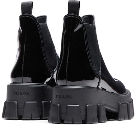 (W) Prada Monolith 'Botas Chelsea Plataforma Cuero Charol Negro' 1T725L_069_F0002_F_A055 Shop (W) Prada Monolith 'Botas Chelsea Plataforma Cuero Charol Negro' 1T725L_069_F0002_F_A055