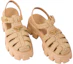Sizing (W) Prada Monolith 'Sandalia Tejida con Hebilla - Marrón Claro' 1X138N_70N_F0018_F_055