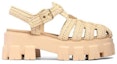 Details for (W) Prada Monolith 'Sandal Tenunan Berkepala - Coklat Terang' 1X138N_70N_F0018_F_055