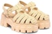 (W) Prada Monolith 'Sandal Tenunan Berkepala - Coklat Terang' 1X138N_70N_F0018_F_055
