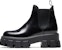 (W) Prada Monolith Hitam 'Kasut Chelsea Kulit Berkilat' 1T725L_B4L_F0002_F_B055