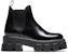 (W) Prada Monolith Hitam 'Kasut Chelsea Kulit Berkilat' 1T725L_B4L_F0002_F_B055