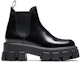 Order (W) Prada Monolith Hitam 'Kasut Chelsea Kulit Berkilat' 1T725L_B4L_F0002_F_B055