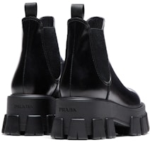 (W) Prada Monolith Hitam 'Leather Chelsea Boot Mengkilap' 1T725L_B4L_F0002_F_B055 Purchase (W) Prada Monolith Hitam 'Leather Chelsea Boot Mengkilap' 1T725L_B4L_F0002_F_B055