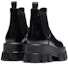 Purchase (W) Prada Monolith Hitam 'Kasut Chelsea Kulit Berkilat' 1T725L_B4L_F0002_F_B055