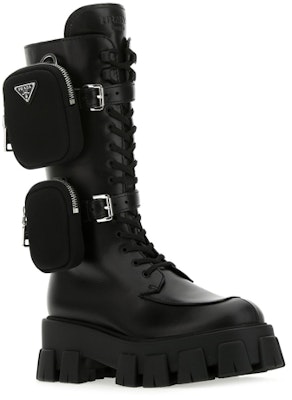 (Women) Prada Monolith Boot 'Black' 1W828L_07I_F0002_F_A055 Lookbook (Women) Prada Monolith Boot 'Black' 1W828L_07I_F0002_F_A055