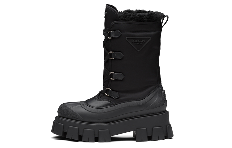 (W) Prada Monolith Boot 'Camel'