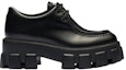 Order (W) Prada Monolith Kasut Kulit Berus Bertali 'Hitam' 1E254N_B4L_F0002_F_B055