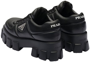 (W) Sepatu Prada Monolith Kulit Hitam Tali Model Baru 1E119N_2DL8_F0002_F_055 Shop (W) Sepatu Prada Monolith Kulit Hitam Tali Model Baru 1E119N_2DL8_F0002_F_055