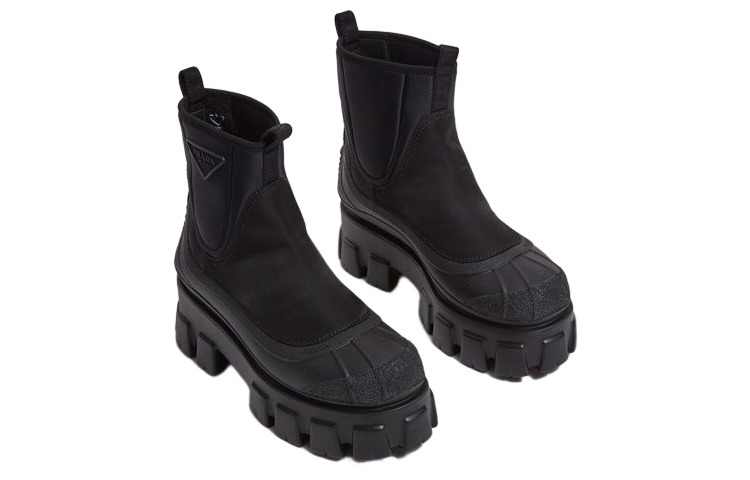 (W) Prada Monolith Duck Boot 'Black' 圖 3