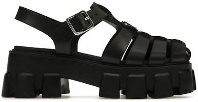 (Women) Prada Monolith Foam Rubber 55mm Sandals Black 1X853M_3LKK_F0002_F_055 (Women) Prada Monolith Foam Rubber 55mm Sandals Black 1X853M_3LKK_F0002_F_055
