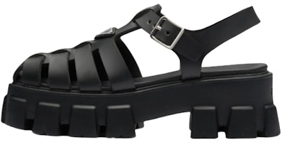 (Women) Prada Monolith Foam Rubber 55mm Sandals Black 1X853M_3LKK_F0002_F_055 (Women) Prada Monolith Foam Rubber 55mm Sandals Black 1X853M_3LKK_F0002_F_055
