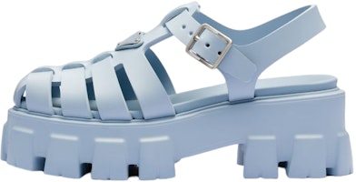 (Women) Prada Monolith Foam Rubber 55mm Sandals Light Blue 1X853M_3LKK_F0012_F_055 (Women) Prada Monolith Foam Rubber 55mm Sandals Light Blue 1X853M_3LKK_F0012_F_055