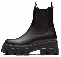 (Women) Prada Monolith Leather Chelsea Boots 'Black' 1T256N_B4L_F0002_F_B055 (Women) Prada Monolith Leather Chelsea Boots 'Black' 1T256N_B4L_F0002_F_B055