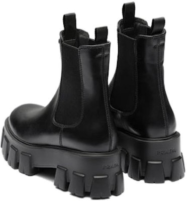 (Women) Prada Monolith Leather Chelsea Boots 'Black' 1T256N_B4L_F0002_F_B055 Shop (Women) Prada Monolith Leather Chelsea Boots 'Black' 1T256N_B4L_F0002_F_B055