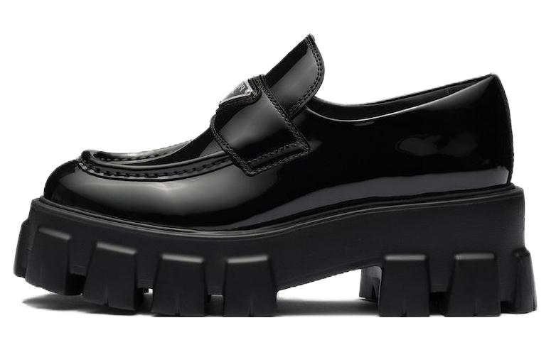 (Women) Prada Monolith Loafer 'Black' 1D649M_069_F0002_F_B055
