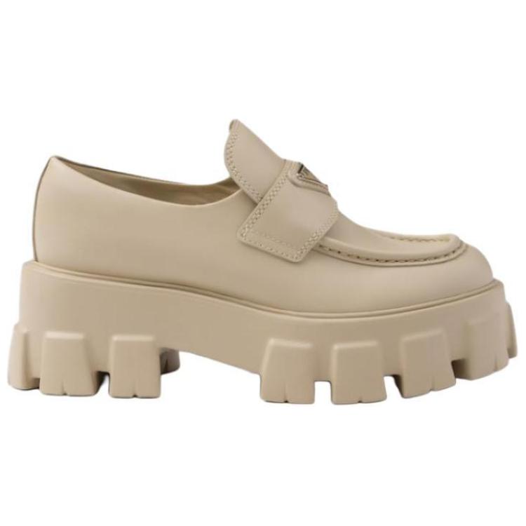 (W) Prada Monolith Loafer 'Milk White' 圖 2