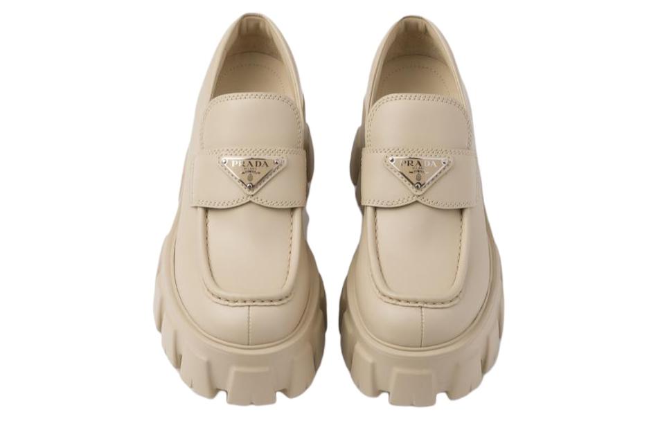 (W) Prada Monolith Loafer 'Milk White' 圖 3