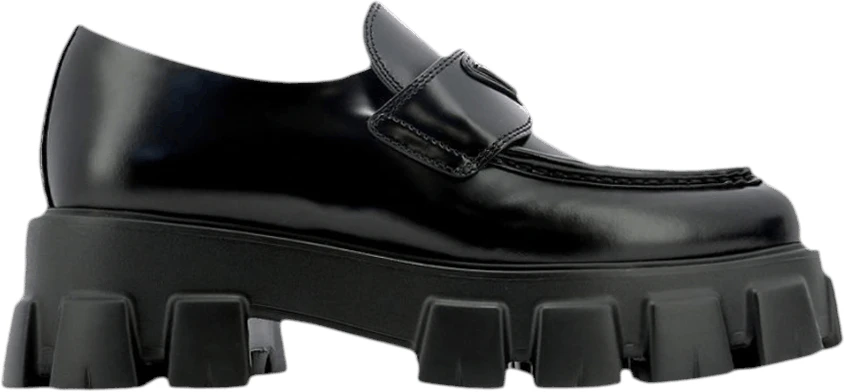 prada-monolith-pointy-brushed-leather-loafers-black-women