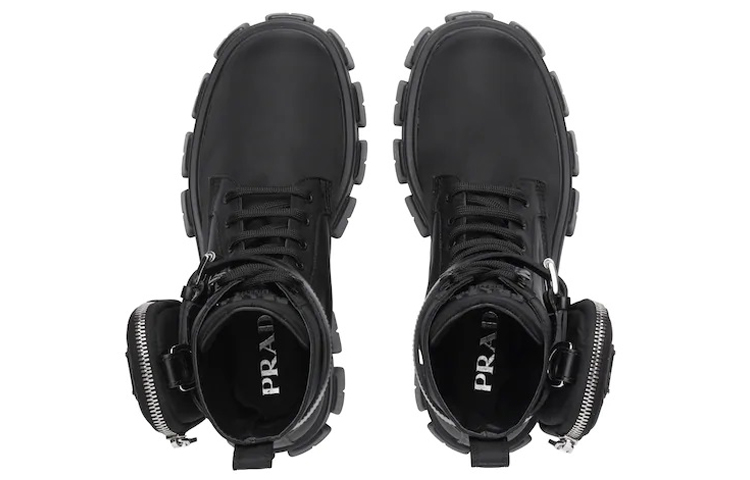 (W) Prada Monolith Re-Nylon Gabardine Boot 'Black' 圖 4