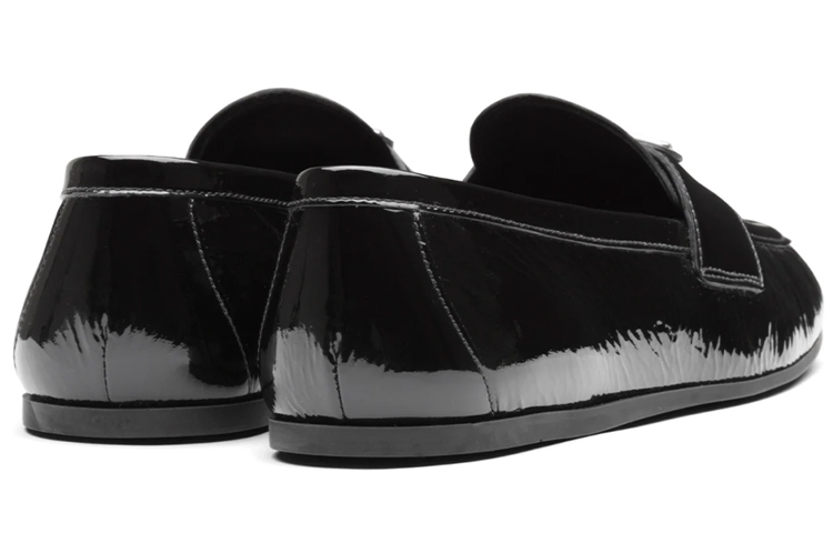 (W) Prada Naplak Leather Loafers 'Black' 圖 3