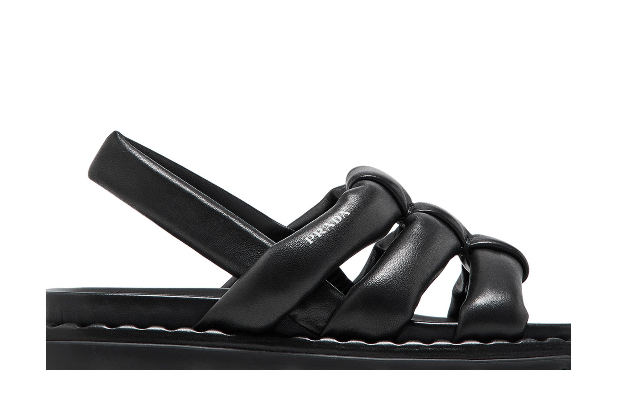 (W) Prada Nappa Sandal 'Black' 圖 2
