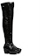 Order (Women) Prada Nappa Tec Over-The-Knee Platform Boots 'Black' 1WP144_3LGW_F0002_F_070
