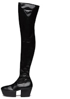 (Women) Prada Nappa Tec Over-The-Knee Platform Boots 'Black' 1WP144_3LGW_F0002_F_070 (Women) Prada Nappa Tec Over-The-Knee Platform Boots 'Black' 1WP144_3LGW_F0002_F_070
