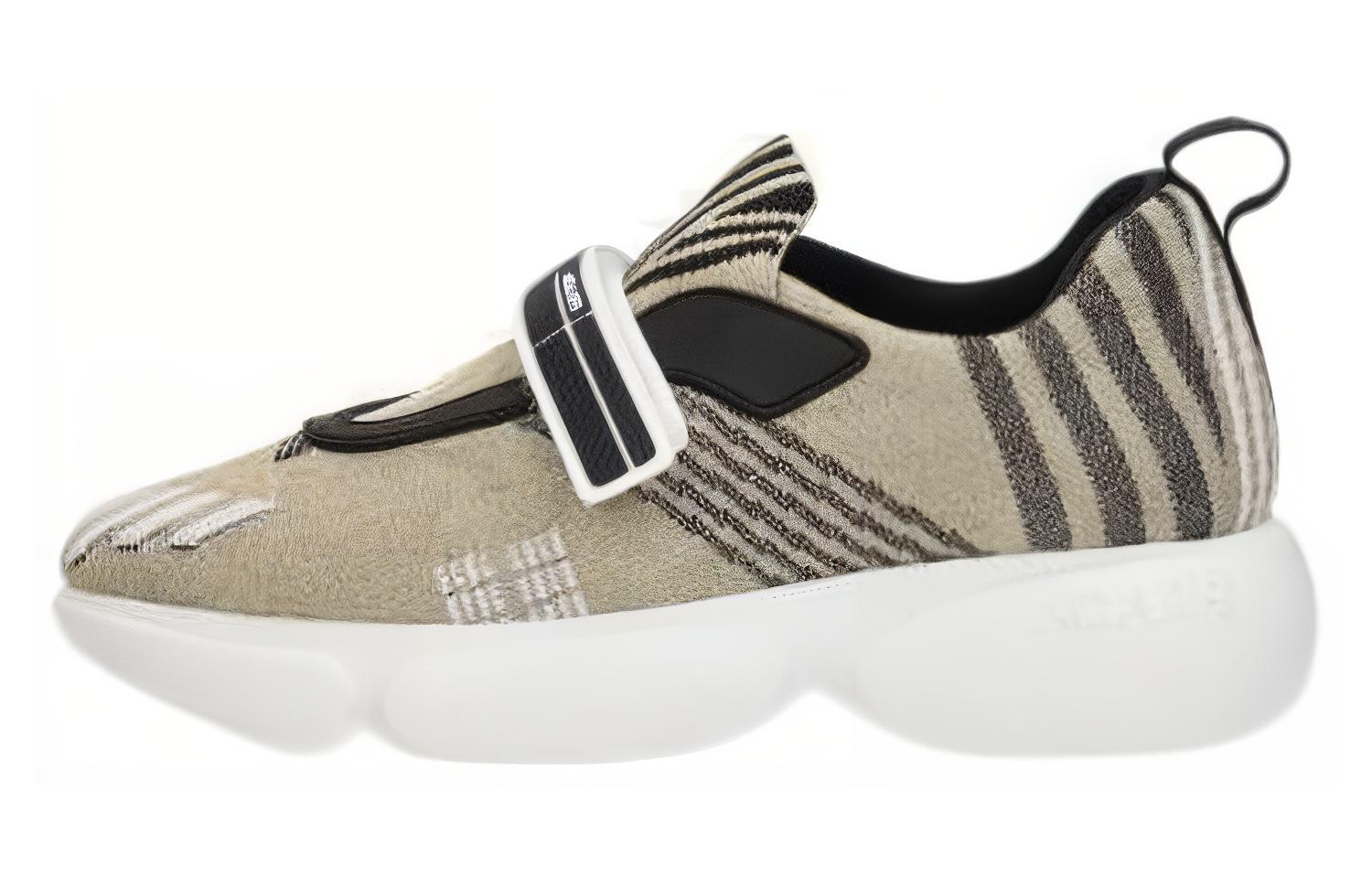 (W) Prada Nylon 'Fashion Round Toe Low-Top Lifestyle'