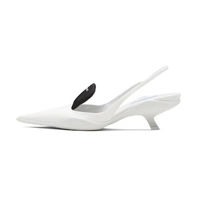 (W) Prada Nylon Gabardine Bicolor High-Top Sneakers 'White'