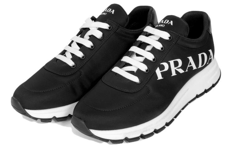 Order (W) Prada Nylon Low Top 'Moda Simple Negro Blanco' 2EG363_2OGE_F0002