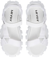 (Women) Prada Nylon Sandals 'Woven Fashion Versatile White' 1X037M_3L74_F0009_F_050 (Women) Prada Nylon Sandals 'Woven Fashion Versatile White' 1X037M_3L74_F0009_F_050