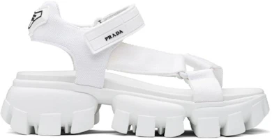 Order PRADA 尼龍編織飾帶時尚百搭運動涼鞋 女款 白色