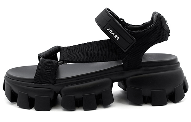 (Women) Prada Nylon Sport Sandal 'Sleek Black' 1X037M_3L74_F_0002