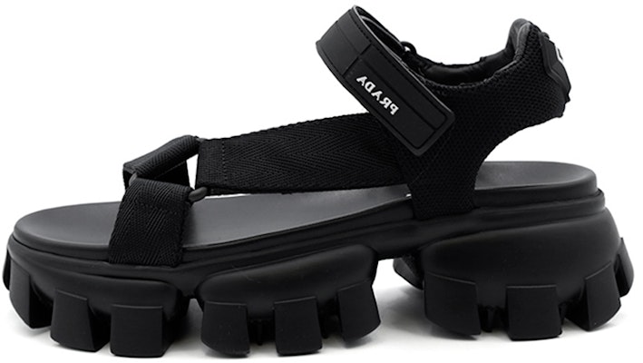 (Women) Prada Nylon Sport Sandal 'Sleek Black' 1X037M_3L74_F_0002 Buy (Women) Prada Nylon Sport Sandal 'Sleek Black' 1X037M_3L74_F_0002