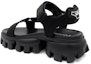 Order (W) Sandal Sukan Prada Nylon 'Hitam Anggun' 1X037M_3L74_F_0002