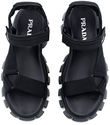 (Women) Prada Nylon Sport Sandal 'Sleek Black' 1X037M_3L74_F_0002 Shop (Women) Prada Nylon Sport Sandal 'Sleek Black' 1X037M_3L74_F_0002