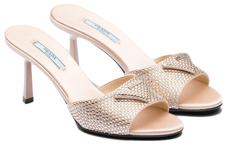 Lookbook (W) Sandale de Mode Prada à Bout Ouvert ''Rose'' 1XX669_2AWL_F0NZ2_F_075