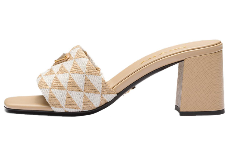 (W) Prada Open-Toe Fashion Slide 'Light Pink'