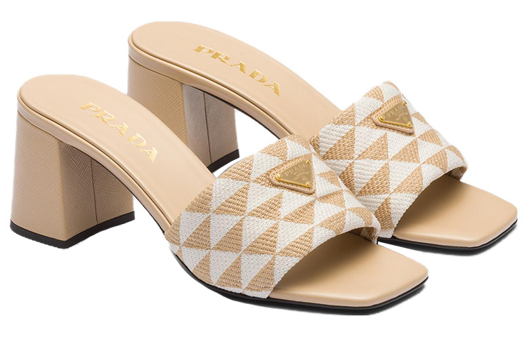 (W) Prada Open-Toe Fashion Slide 'Light Pink' 圖 2