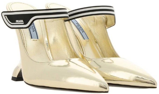 (W) 프라다 오픈토 골드 뮬 (Prada Opentoe Gold Mule) 1I464L_3AU1_F0846 Shop (W) 프라다 오픈토 골드 뮬 (Prada Opentoe Gold Mule) 1I464L_3AU1_F0846