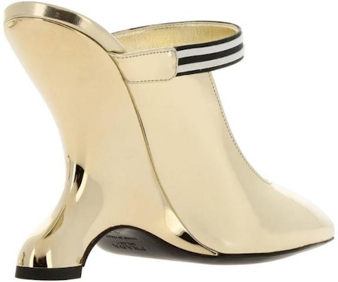 (W) 프라다 오픈토 골드 뮬 (Prada Opentoe Gold Mule) 1I464L_3AU1_F0846 Purchase (W) 프라다 오픈토 골드 뮬 (Prada Opentoe Gold Mule) 1I464L_3AU1_F0846