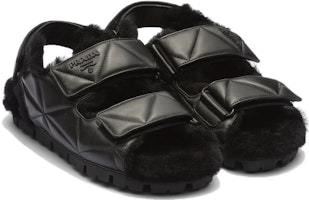 (W) Prada Sandal Pantai Buka Hujung 'Hitam' 1X721M_A3B_F0002_F_ZF20 Order (W) Prada Sandal Pantai Buka Hujung 'Hitam' 1X721M_A3B_F0002_F_ZF20