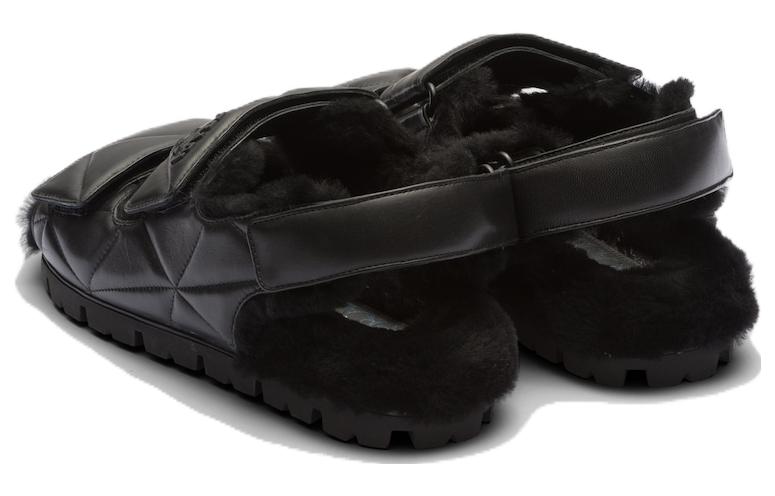 Lookbook (W) プラダ ビーチサンダル (黒) 1X721M_A3B_F0002_F_ZF20