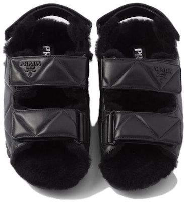 (Women) Prada Open Toe Beach Sandals 'Black' 1X721M_A3B_F0002_F_ZF20 Shop (Women) Prada Open Toe Beach Sandals 'Black' 1X721M_A3B_F0002_F_ZF20