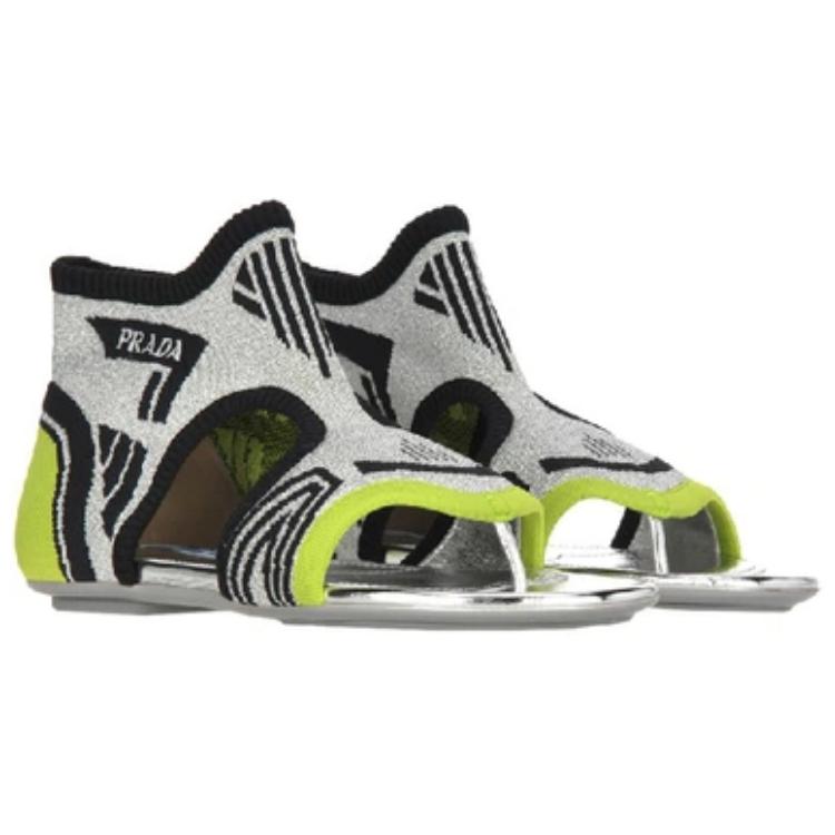 (W) Prada Open Toe Casual Sandals 'Multicolor' 圖 3